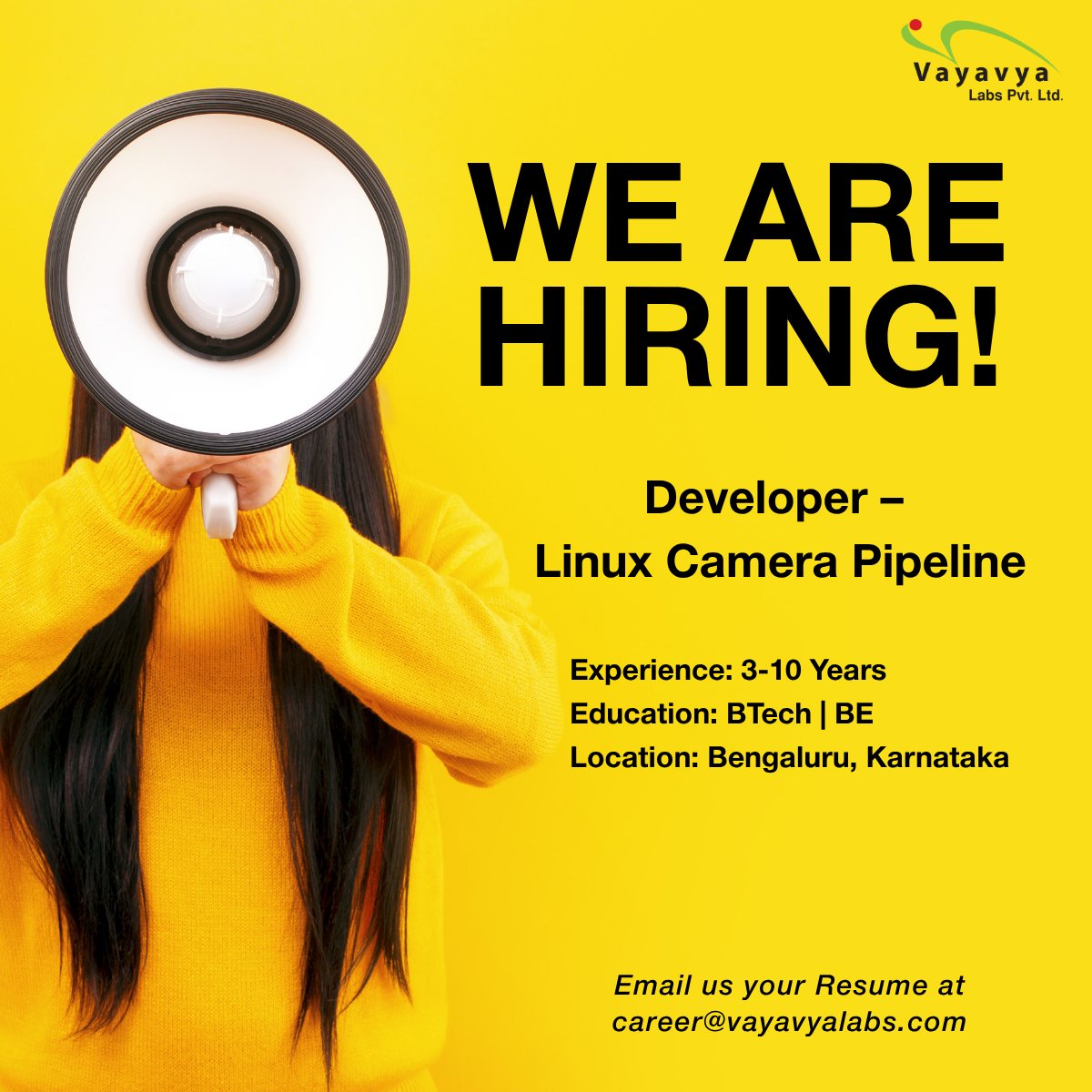 vayavya's tweet image. Apply now and build the invisible engines that power the smartest systems in the world: vayavyalabs.com/current_openin…
#LinuxDeveloper #EmbeddedLinux #LinuxJobsIndia #LinuxCommunity #MultimediaEngineering #LinuxKernel #LinuxProgramming #CProgramming #EmbeddedSystems #LinuxEngineering