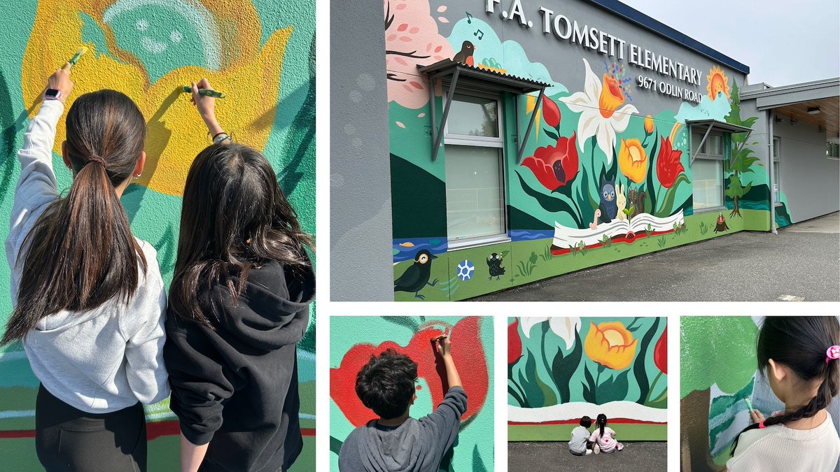 One of the most viewed stories of the 2024/25 school year was Bringing Community to Life Through Art: 🎨💬 A colourful new mural now reflects the voices, values and creativity of an entire school community. Designed with local artist Laura Kwok and shaped by student input and