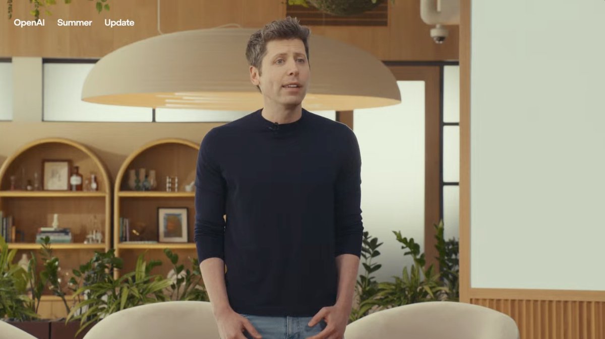 Arranca Sam Altman con la presentación de GPT-5. 

Anuncia que 700 millones de usuarios por semana usan hoy ChatGPT. Armo hilo donde voy actualizando la presentación en vivo.