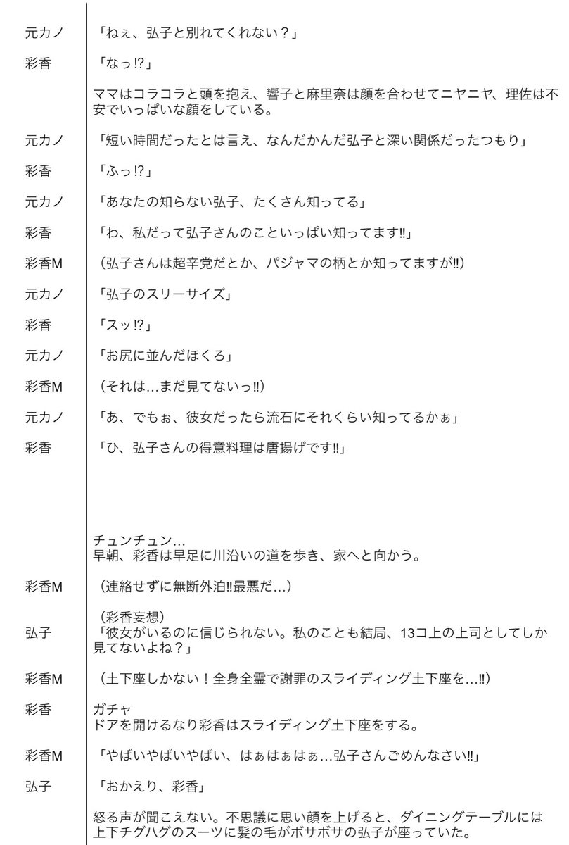 id0ntkn00000w's tweet photo. MBSの放送時間に間に合わなかった‼️笑
まぁ、TVer組ってことで…

元放送部がうん十年ぶりに話作りました。
全然練り足りてません。
が
あやひろが終わってしまった寂しさを
#あやひろチルドレン のみなさんと
分かち合えればと思います。

幻の第7話、どうぞ（1/2）

#あやひろ２
#あやひろ妄想祭 https://t.co/Lqll2NeZ5d