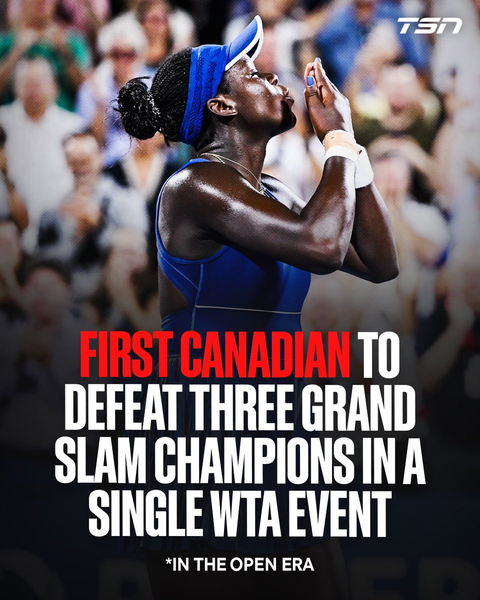 Vicky Mboko has NOT had an easy path to the National Band Open final. 

Four-time Grand Slam champion Naomi Osaka awaits her there. 😤😤