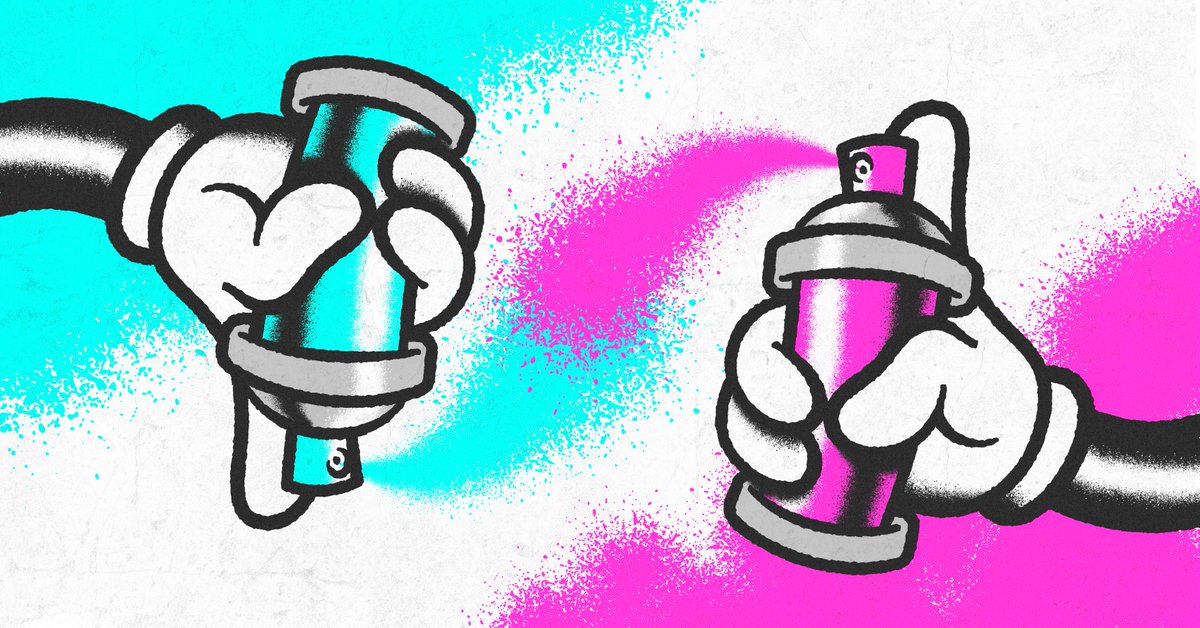 New hero banner, creating with scatter brushes in Figma!