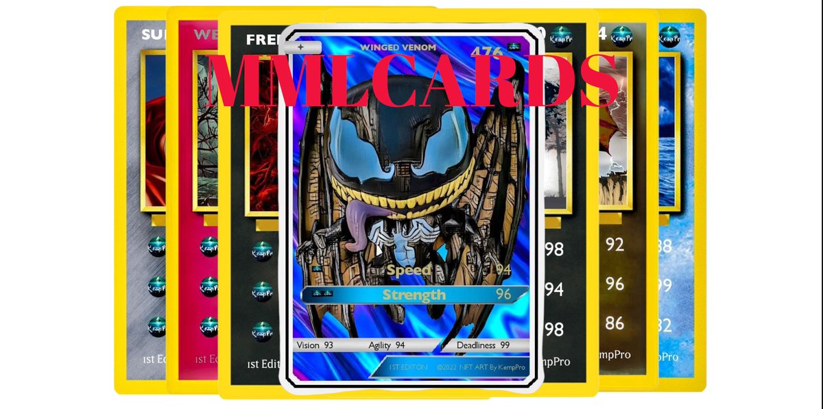 METAVERSE MOTION LEGENDS CARDS!!!

** MMLCARDS **
opensea.io/collection/mml…

THE CARDS THAT COME TO LIFE!