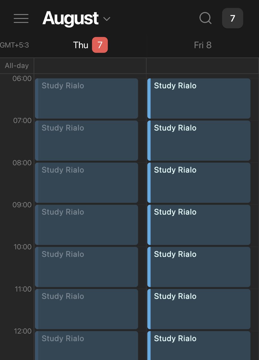 Sorry, can't do a quick call.

Busy studying Rialo.

Whatcha upto?