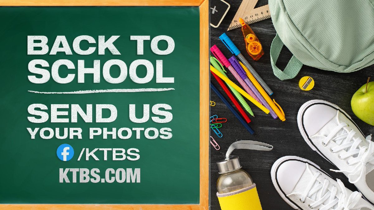 KTBS (@ktbs) on Twitter photo Thousands of area students are headed back to school today after the summer break and we want to see those back-to-school photos 📸📕. Send them to pics@KTBS.com. You just might see them on TV 📺😁. #ktbsbts Thousands of area students are headed back to school today after the summer break and we want to see those back-to-school photos 📸📕. Send them to pics@KTBS.com. You just might see them on TV 📺😁. #ktbsbts