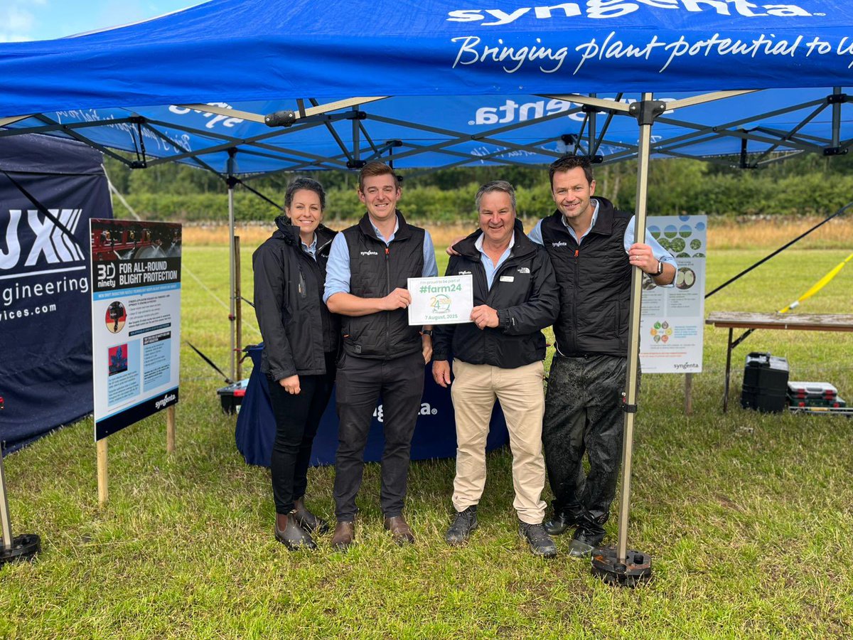 Happy #Farm24 from the Syngenta team at the #PotatoesinPractice event at Invergowrie
 
<a href="/FarmersGuardian/">Farmers Guardian</a> <a href="/Morrisons/">Morrisons</a>