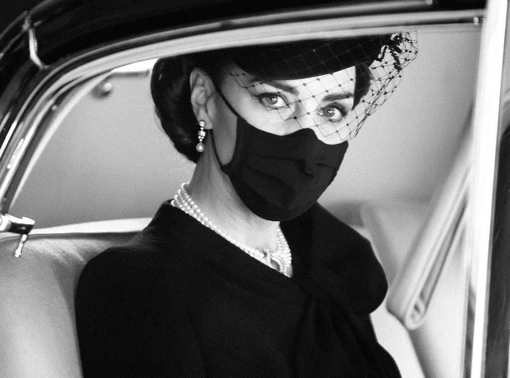 HRH Catherine,The Princess of Wales at the funeral of Prince Philip.🖤