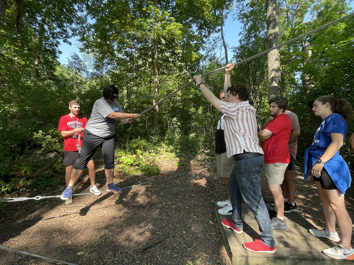 We welcomed our new staff with three days of orientation! So inspiring to get to know them and bring them into The Eagle Way! They are going to be great! 🦅 #Soaring
