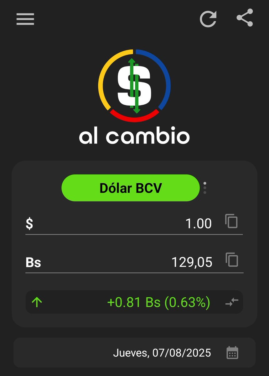Yo creo que el <a href="/BCV_ORG_VE/">Banco Central de Venezuela</a> debe ya de ver qué está pasando con el dólar no es posible que siga ese alsa tan desproporcionado y los pagos indexados pagandolos con un valor de vieja data perdiendo dinero los trabajadores <a href="/NicolasMaduro/">Nicolás Maduro</a> debe revisar eso