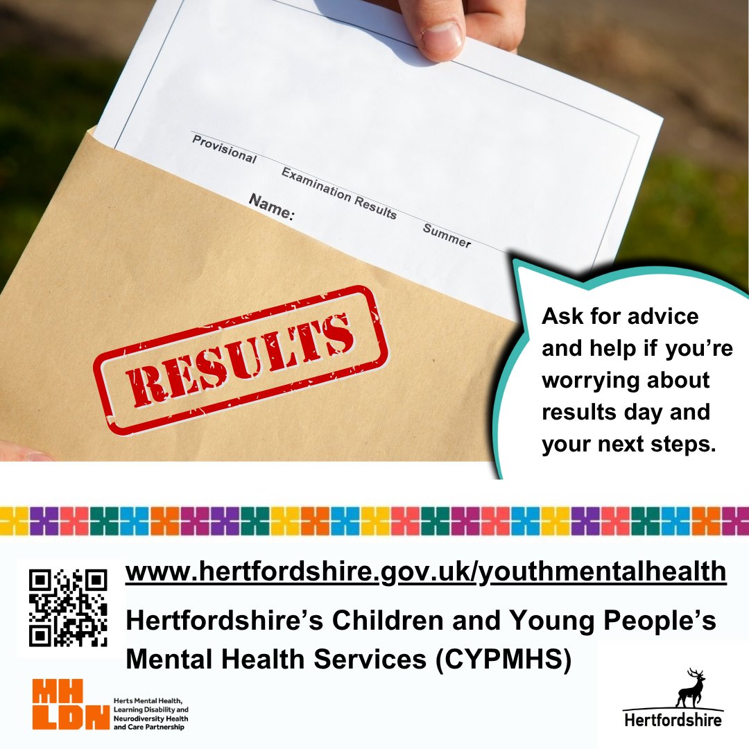 JustTalkHerts (@justtalkherts) on Twitter photo For young people feeling nervous about exam results, suggest they take a look at these useful tips from <a href="/YoungMindsUK/">YoungMinds</a> for coping with the waiting game: buff.ly/3yzQMjf
#options #selfcare #takeitslow #dontcompare For young people feeling nervous about exam results, suggest they take a look at these useful tips from <a href="/YoungMindsUK/">YoungMinds</a> for coping with the waiting game: buff.ly/3yzQMjf
#options #selfcare #takeitslow #dontcompare