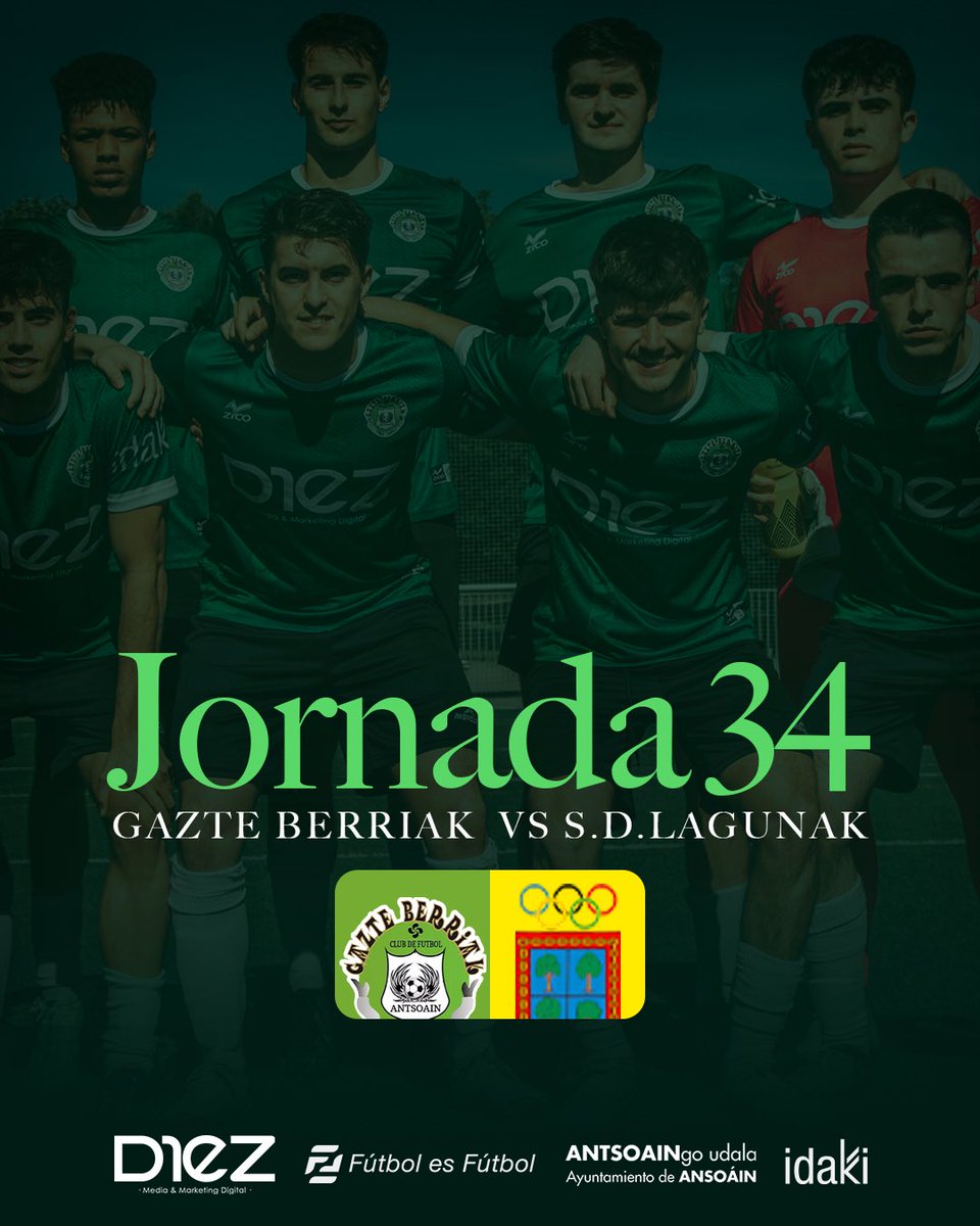 🗓️ ¡Ya se conoce el Calendario de la Primera Autonómica para la 2025-2026!🔥

Os dejamos con algunos datos interesantes 🧐📊:

𝟏𝐚 𝐉𝐨𝐫𝐧𝐚𝐝𝐚 | vs <a href="/CDERRIBERRI/">CD ERRIBERRI</a> 🏠

𝟐𝐚 𝐉𝐨𝐫𝐧𝐚𝐝𝐚 | vs <a href="/ibarbaso/">Soto Ibarbaso</a> 🚌

𝐔́𝐥𝐭𝐢𝐦𝐚 𝐉𝐨𝐫𝐧𝐚𝐝𝐚 | vs <a href="/Lagunak_Footlag/">S.D. Lagunak Footlag</a> 🏠

¡Que ganas! 💚