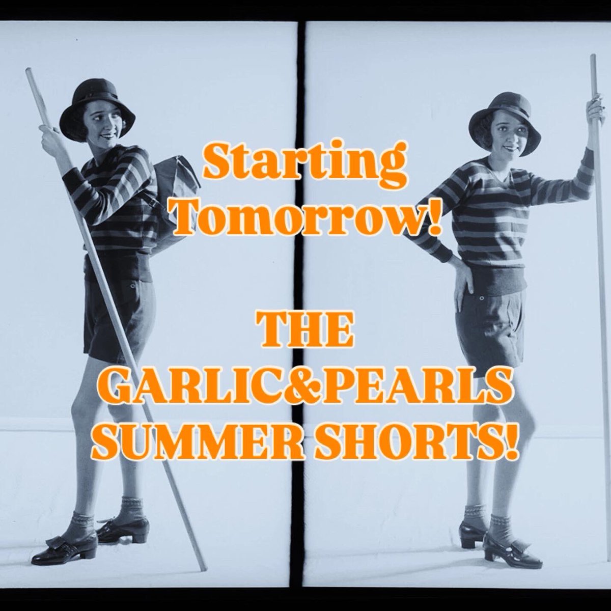 Tune in tomorrow for the first of a short (naturally) series of zappy summery <a href="/GarlicAndPearls/">Garlic & Pearls</a> podcasts in which <a href="/SuzanneRaine2/">Suzanne Raine</a> and I compare and contrast similar things that our two nations do very differently…
