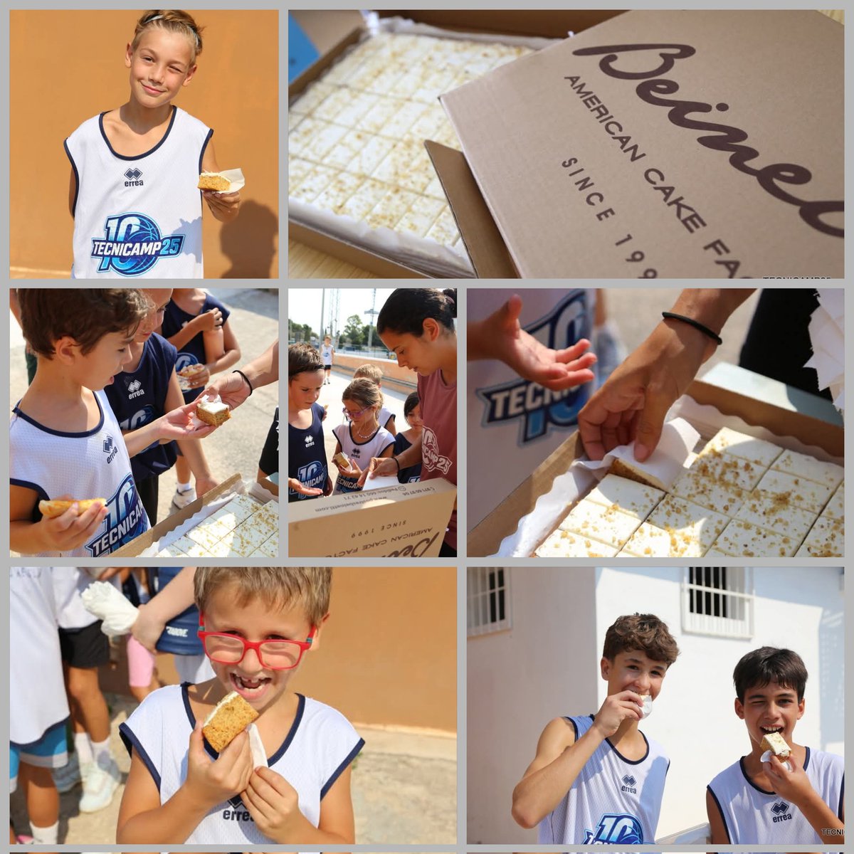 tecnicamp's tweet image. 🍰¡Gracias, Beinetti, por endulzar también la segunda semana de Tecnicamp!
Una vez más, nuestros campistas han podido disfrutar de la increíble carrot cake de #postres_beinetti durante la merienda... 🥕😋
¡Gracias por seguir acompañándonos en esta 10ª edición!
#Tecnicamp25
