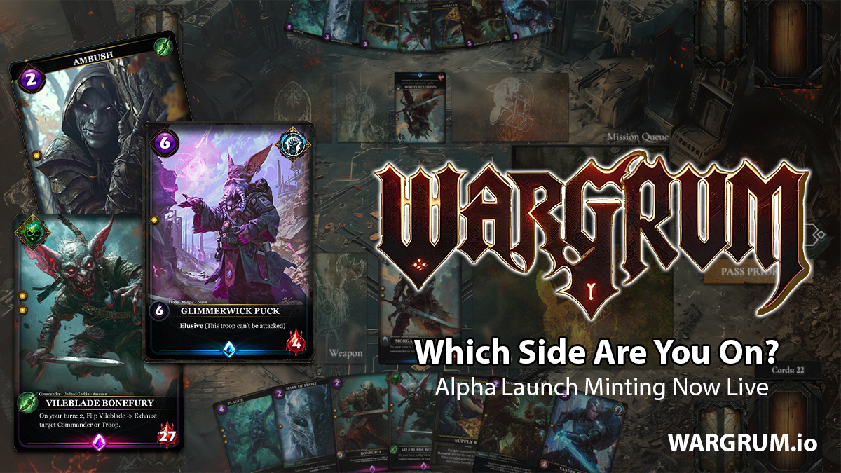 jasonappleton's tweet image. Wargrum.io - Play Free Now!
mints.yepple.io/wargrum - Now Minting!