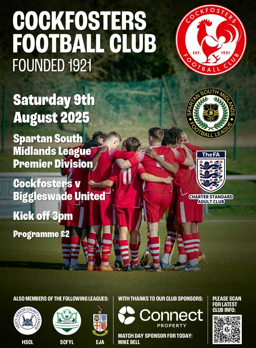 Cockfosters FC (@cockfostersfc) on Twitter photo Next up: we return to League action this Saturday. Its another tough game and we host Biggleswade Utd.
📆 Sat 9 Aug
🏆 <a href="/SSMFLOfficial/">Spartan South Midlands Football League Official</a>
🏟 Chalk Lane EN4 9HZ
🆚️ <a href="/Biggleswadeutd/">Biggleswade United</a>
🕒 3pm
🍺 Bar open
💰 Adults £10 | Conc £5 | U18 foc
💳 Season tickets valid
Dont forget to pick Next up: we return to League action this Saturday. Its another tough game and we host Biggleswade Utd.
📆 Sat 9 Aug
🏆 <a href="/SSMFLOfficial/">Spartan South Midlands Football League Official</a>
🏟 Chalk Lane EN4 9HZ
🆚️ <a href="/Biggleswadeutd/">Biggleswade United</a>
🕒 3pm
🍺 Bar open
💰 Adults £10 | Conc £5 | U18 foc
💳 Season tickets valid
Dont forget to pick
