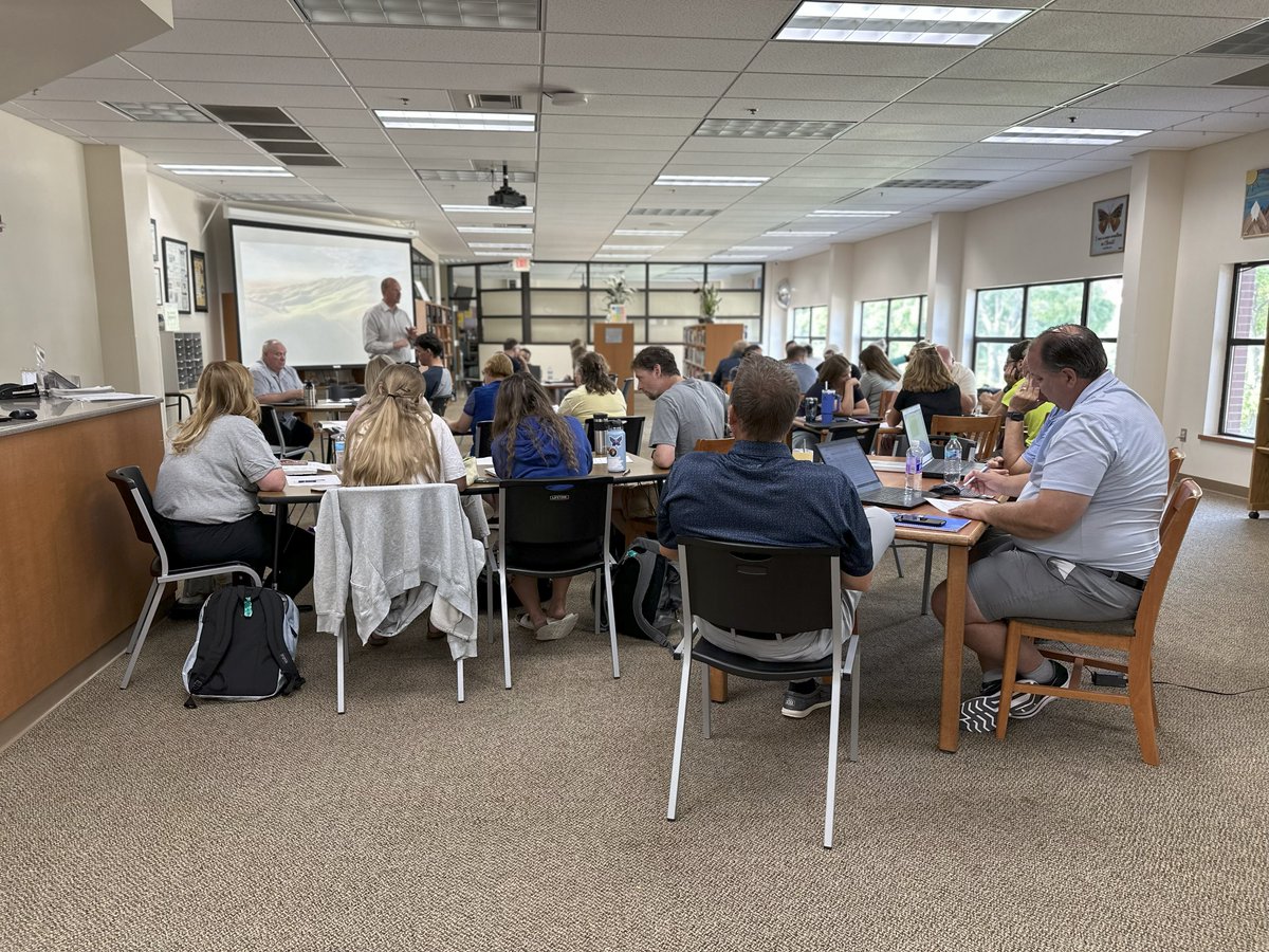 The RLHS staff gathered for a day of planning &amp; preparation as we get ready to kick off the 25-26 school year! 💜💛

We’re excited to meet our new Crusaders &amp; welcome back our returning students. It’s going to be a great year filled with Faith, Learning, Character &amp;Leadership!