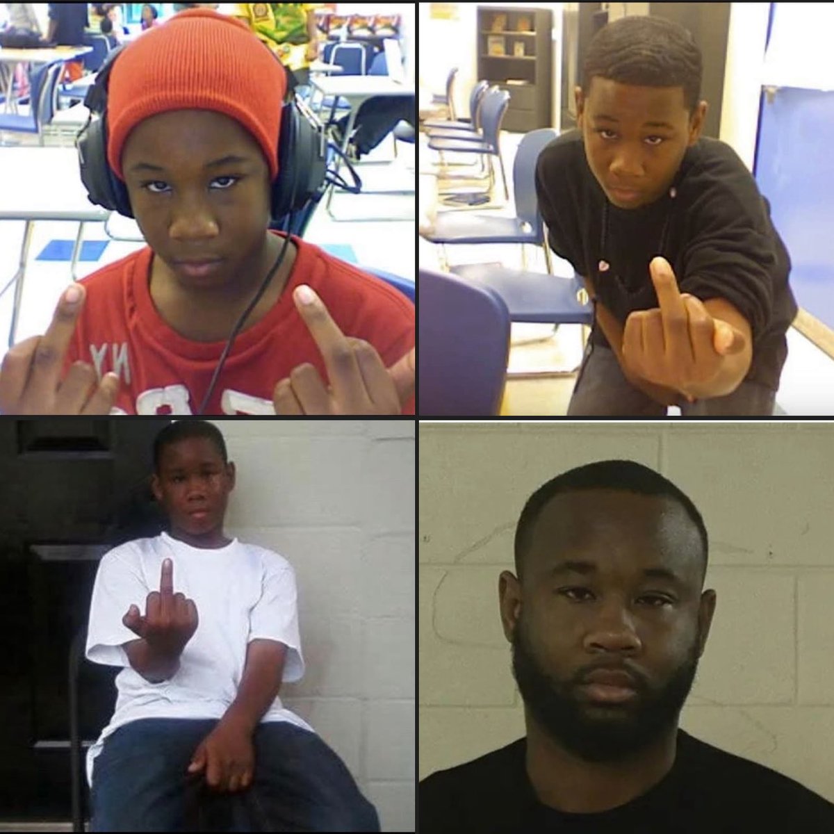 This is the guy that shot 5 service members at Fort Stewart, Army Sgt. Quornelius Radford. 

Looks like he was a lovely teenager growing up. 🙄

He had recently been arrested for DUI. 

But, he climbed the ranks to Sergeant? DEI promotions? 

It will not surprise me one bit if he