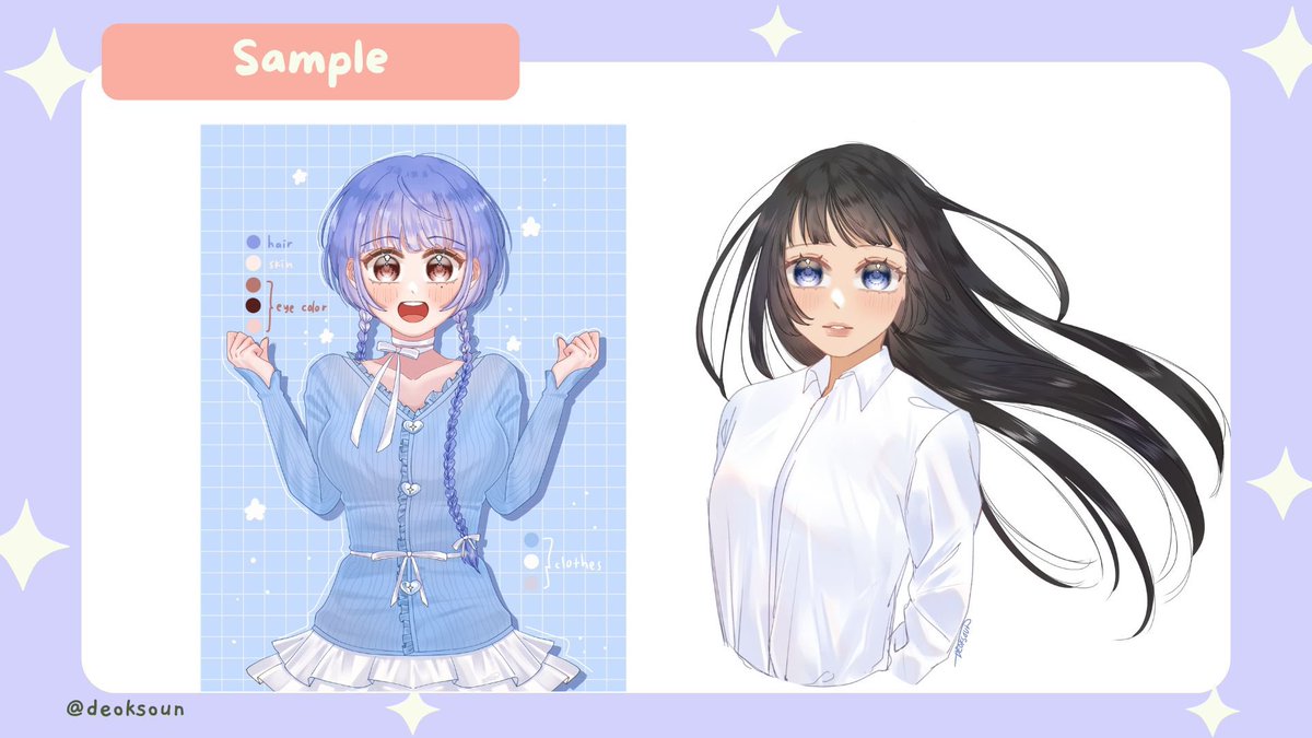 RT and likes are appreciated ✨

Hello, i’m finally open my first anime style commission is for both local and international! Open 3 slots only for this batch

Please can check the tweet below~

#opencommission #commissions #artidn