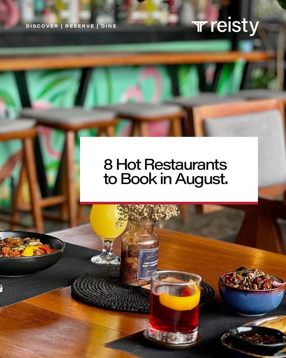 Reistyapp's tweet photo. Which of these restaurants have you experienced and would you love to dine at this month? https://t.co/RPXJB3wRnU