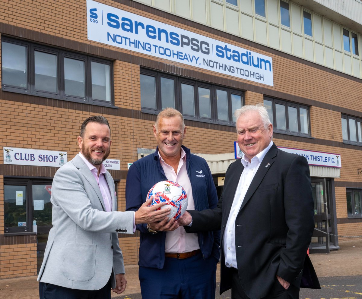 ICTFC's tweet photo. 🏟️ The leading heavy lifting and transport specialist @Sarens PSG have secured the naming rights to Inverness Caledonian Thistle FC’s stadium after concluding a record-breaking three-year sponsorship deal.

➡️ https://t.co/9NFQ2DiB6E https://t.co/kojdvvuMsD