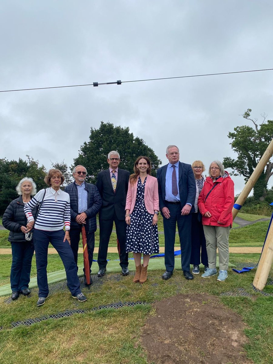 Lovely to officially open Christleton's Little Heath Play Area! Thanks to Christleton Parish Council, FCC Communities Foundation &amp; local residents for making it happen. Great to see new equipment chosen with help from local pupils. Fantastic space for families, fresh air &amp; fun.