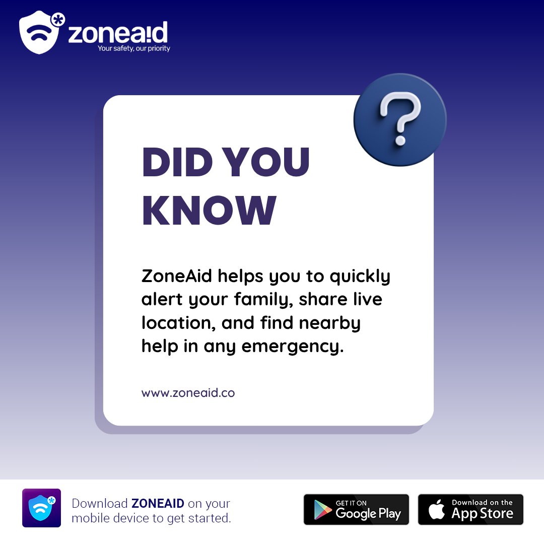 ZoneAid - Help Within Reach tweet media