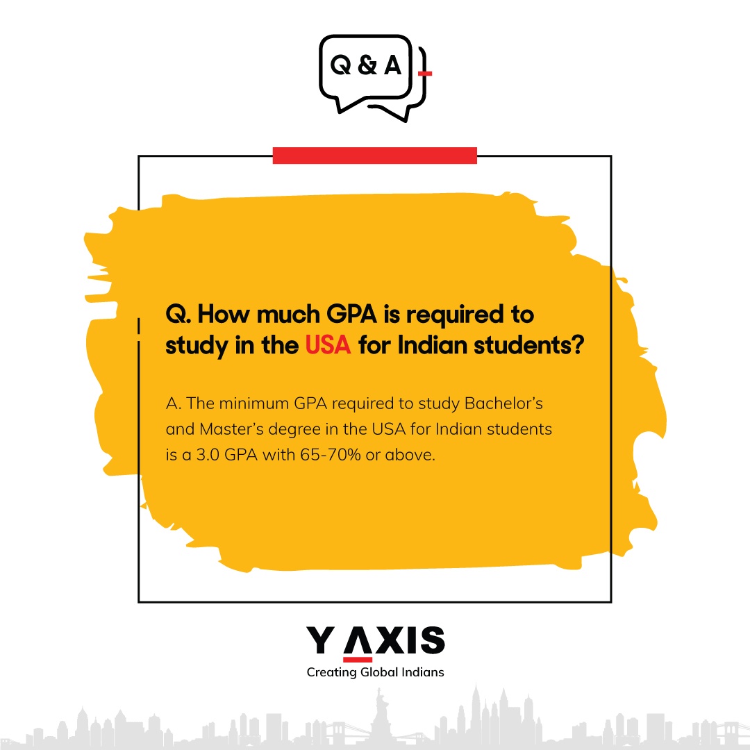 yaxisstudy's tweet image. How much GPA is required for Indian students to study in the USA? 

Bachelor's and Master's degrees in the USA need a minimum GPA of 3.0, equivalent  65-70%. 

Read : y-axis.com/visa/study/usa/

Call: +91 7670 800 000
Email: info@y-axis.com
WhatsApp: +91 8802219999

#StudyUSA #YAxis