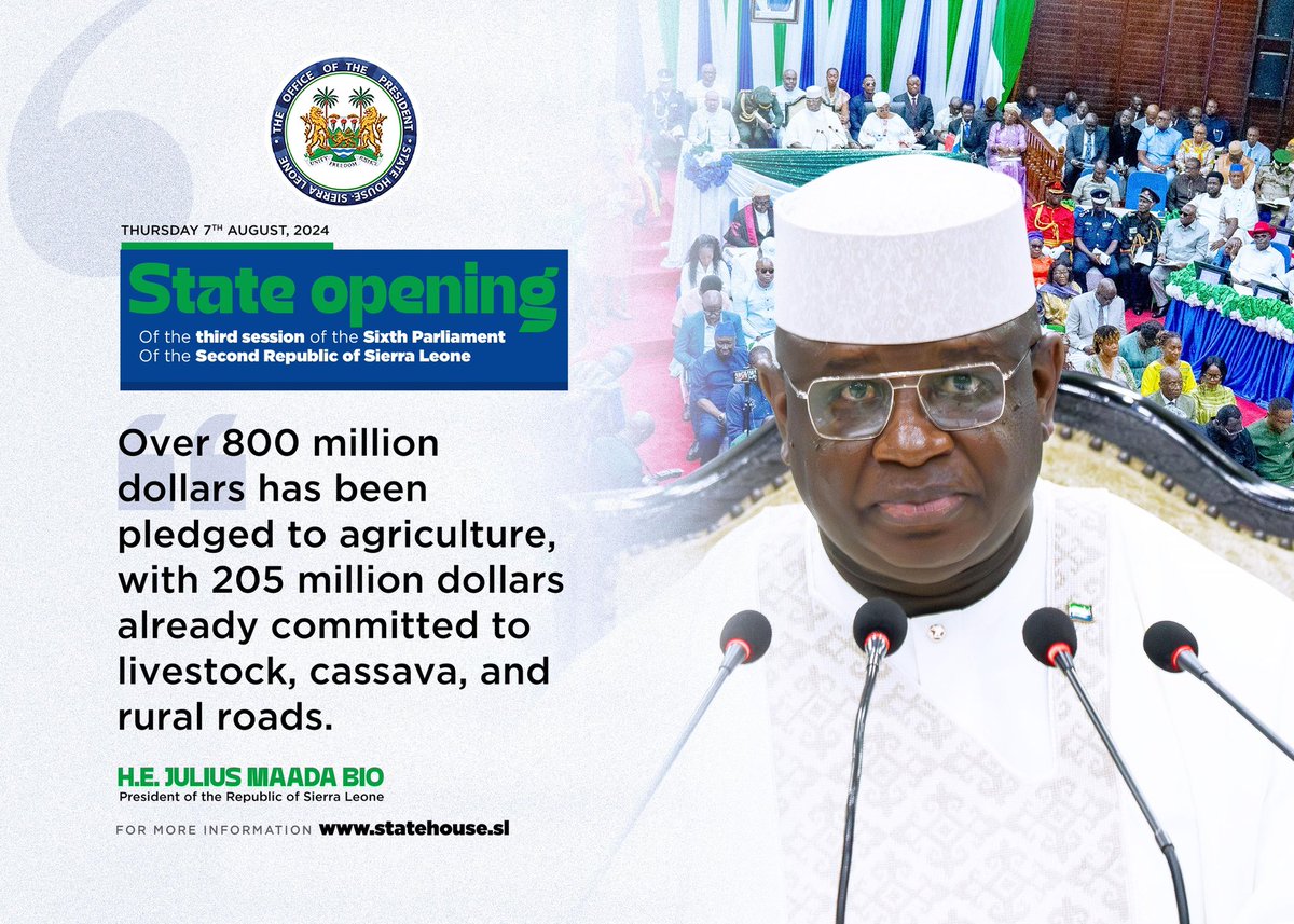 Julius Maada Bio tweet media