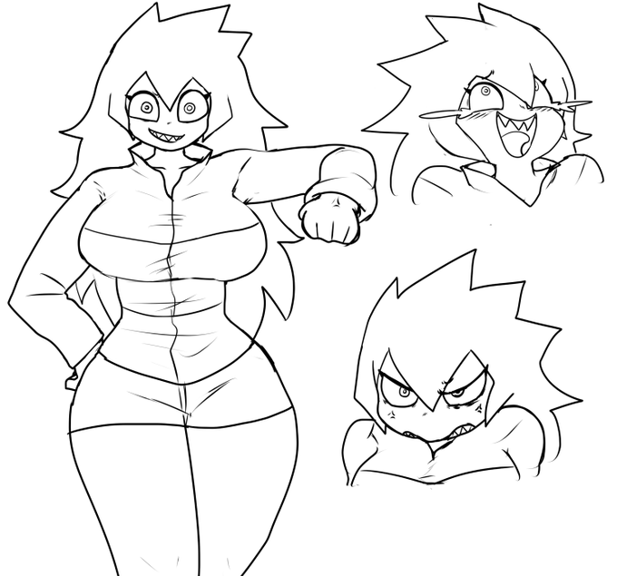 企業所属の子。バカ 