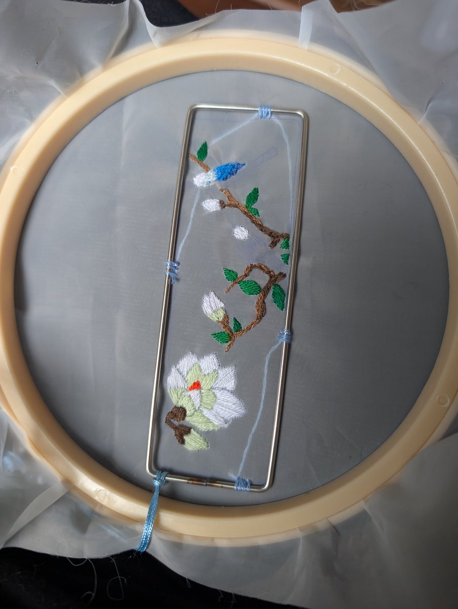 Having craft activity kits can be really useful when you have Creators block. First time trying a bit of delicate embroidery with my man hands
#artsandcrafts