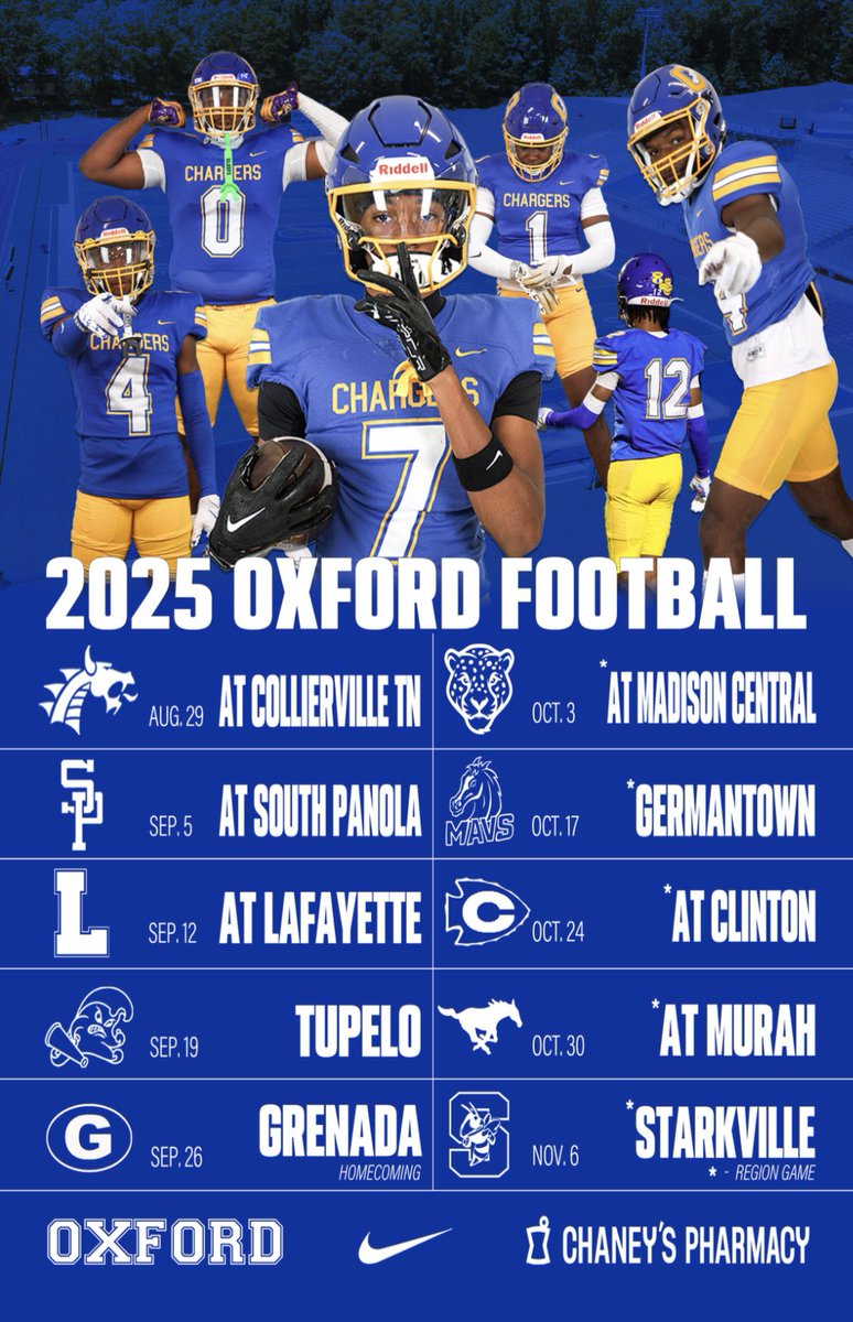 2025 Schedule 

#chargerforlife | #BlockParty25