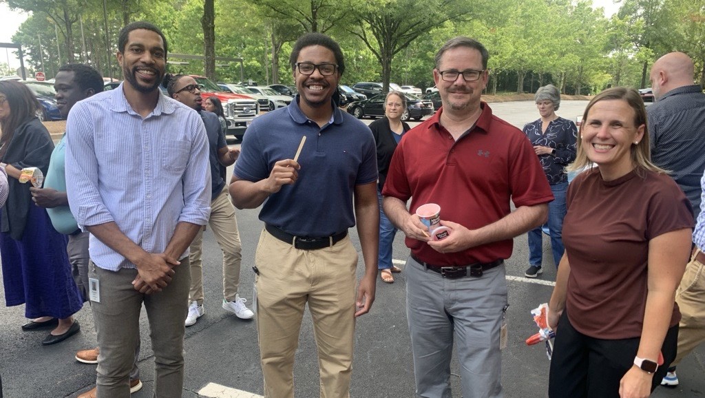 We hope everyone enjoyed a sweet summer cool down yesterday! 🍦☀️ Nothing beats an ice cream break on a hot day. Thanks to all who stopped by!

#SummerCoolDown #IceCreamBreak #TeamTreats #SweetMoments #IceCreamTruck