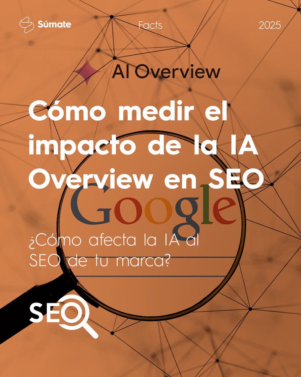 📉 ¿Ha bajado tu tráfico orgánico?
La IA está cambiando las reglas del SEO. Aprende cómo medir el impacto real de los AI Overviews y cómo adaptarte.
👇 Descúbrelo en el nuevo post de Súmate:
hubs.li/Q03BKxY50