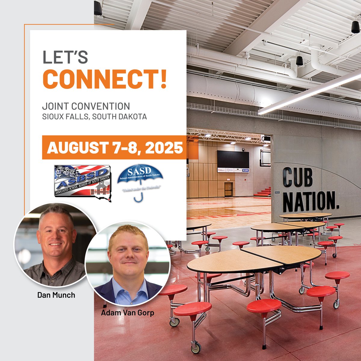 CMBA_Architects's tweet image. SD School Leaders &amp;amp; Boards! CMBA Architects is at the ASBSD/SASD Convention. Visit our booth to discuss your K-12 facility needs! #ASBSD #SASD #SDSchools #CMBAArchitects @SchoolAdmSD @asbsd_org