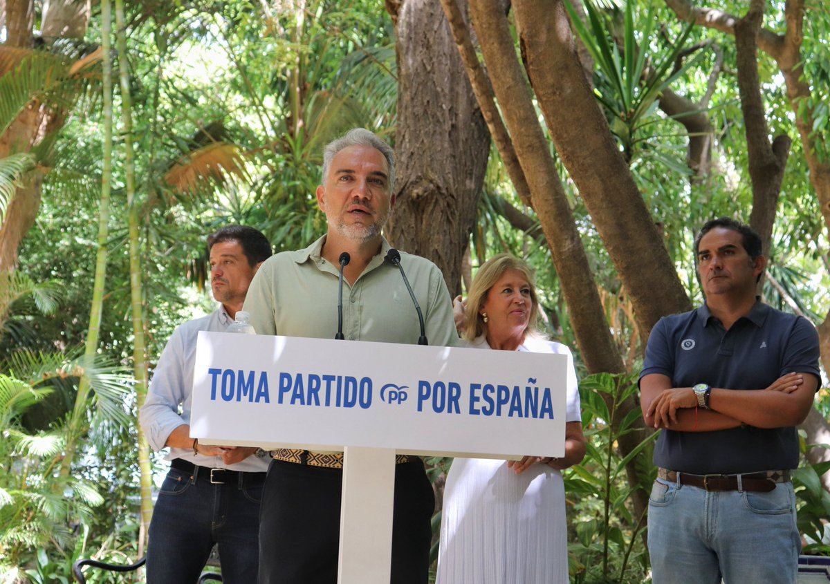 PP Málaga (@ppmalaga) on Twitter photo Bendodo anuncia una batería de iniciativas parlamentarias para que el Gobierno de Sánchez explique el castigo y el abandono constante a los malagueños: “No somos su cajero automático”
<a href="/eliasbendodo/">Elías Bendodo</a>
ppmalaga.es/bendodo-anunci… Bendodo anuncia una batería de iniciativas parlamentarias para que el Gobierno de Sánchez explique el castigo y el abandono constante a los malagueños: “No somos su cajero automático”
<a href="/eliasbendodo/">Elías Bendodo</a>
ppmalaga.es/bendodo-anunci…