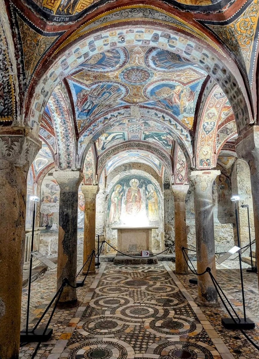 Capolavoro dell'arte romanica, la Cripta di San Magno si trova ad #Anagni, in provincia di #Frosinone

📷 Ig roberta.lucchesi

#VisitLazio #LazioIsMe #LazioEternaScoperta