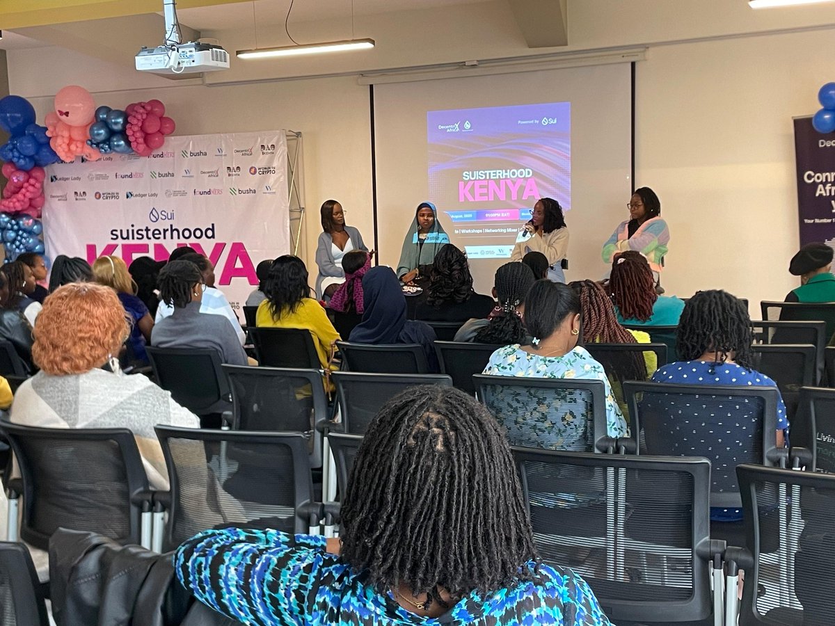 ladyinstem🛫🇨🇿🇨🇬(iamdevsaisa.base.eth) (@lolosaisa) on Twitter photo Over the weekend, I got a chance to speak on a panel, talk about web3 and all the opportunities available out here for the ladies.
I represented <a href="/ledgerlady_/">ledgerlady</a> . It was amazing.
The last 3 months have been slow on my side but we are back. Thank you SUI.
NB//2nd panel Over the weekend, I got a chance to speak on a panel, talk about web3 and all the opportunities available out here for the ladies.
I represented <a href="/ledgerlady_/">ledgerlady</a> . It was amazing.
The last 3 months have been slow on my side but we are back. Thank you SUI.
NB//2nd panel