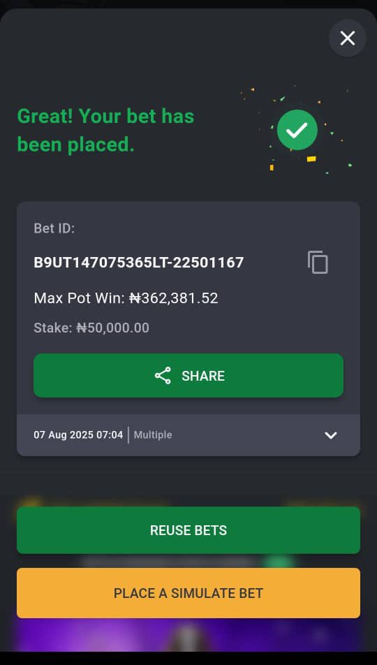 ๐ Daddy Fernandes ๐ ๐ณ๐ฌ๐ฒ๐ฝ๐จ๐ฆ (@kingkuti_) on Twitter photo Today's game on <a href="/Bet9jaOfficial/">Bet9ja: The home of #betBOOM! ๐ฃ</a> ๐
5 odds Code ๐๐ 396TXVS
2 odds Code ๐๐ 396TYXR
#Bet9jaCode Today's game on <a href="/Bet9jaOfficial/">Bet9ja: The home of #betBOOM! ๐ฃ</a> ๐
5 odds Code ๐๐ 396TXVS
2 odds Code ๐๐ 396TYXR
#Bet9jaCode