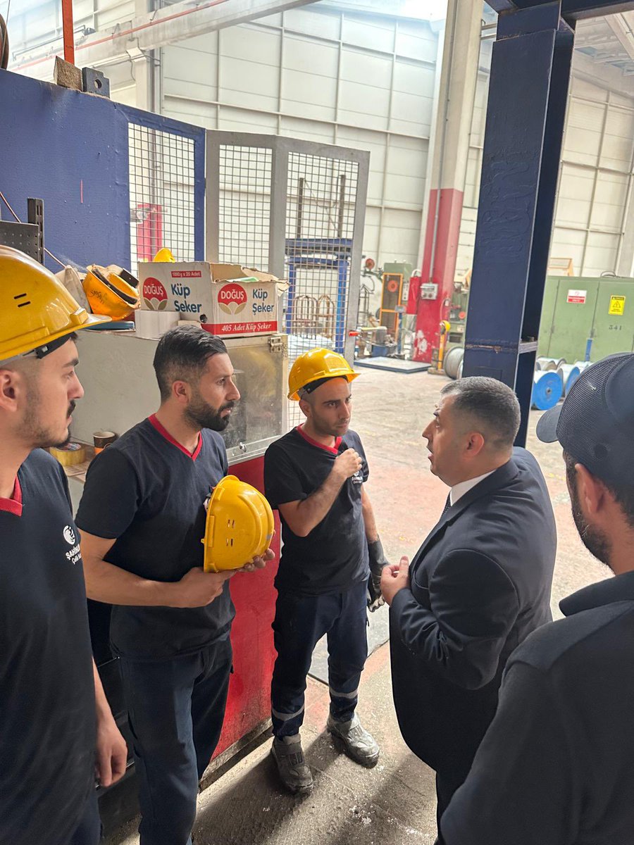 İBRAHİM BİÇER (@ibrahimbicer60) on Twitter photo Türk Metal Sendikası Ankara Şubemize bağlı ŞAHİNLER ÇELİK HALAT fabrikamızda arkadaşlarımızı ziyaret ederek, güncel konularda sohbet ettik. Genel Başkanımız sayın <a href="/AltundagUysal/">Uysal ALTUNDAĞ</a> ın selamlarını ilettik.
#HepimizBiriz
#TmsAnkaraŞube
#ArkamızdaKocaDağ
<a href="/AltundagUysal/">Uysal ALTUNDAĞ</a> Türk Metal Sendikası Ankara Şubemize bağlı ŞAHİNLER ÇELİK HALAT fabrikamızda arkadaşlarımızı ziyaret ederek, güncel konularda sohbet ettik. Genel Başkanımız sayın <a href="/AltundagUysal/">Uysal ALTUNDAĞ</a> ın selamlarını ilettik.
#HepimizBiriz
#TmsAnkaraŞube
#ArkamızdaKocaDağ
<a href="/AltundagUysal/">Uysal ALTUNDAĞ</a>