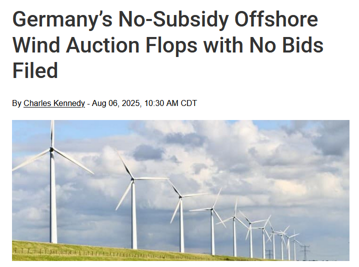 Anyone else find it curious that the "world's cheapest source of energy" dies without a steady pipeline of subsidies flowing to the industries? I'm going to go out on a limb and say someone's not telling the truth.