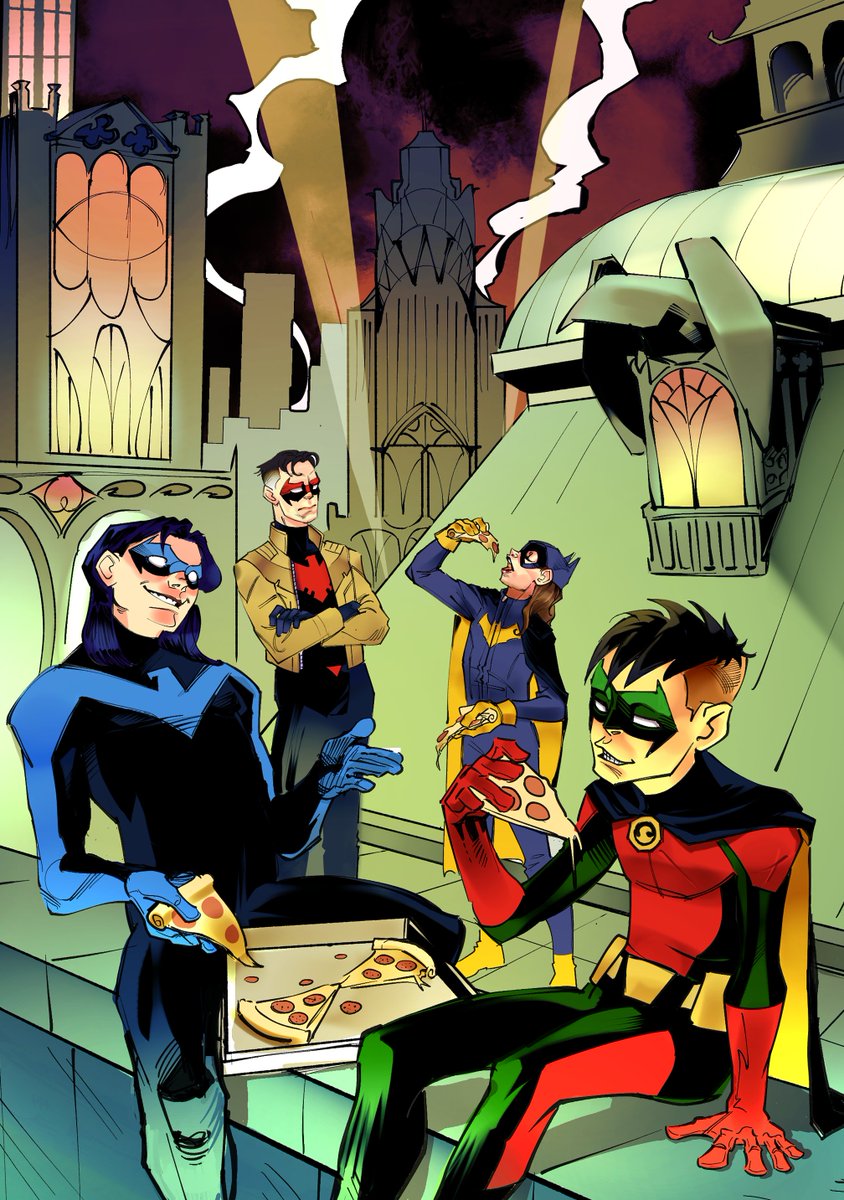 adriano_juncal's tweet photo. Bat-Family fake comic cover https://t.co/JimUnxB8xv