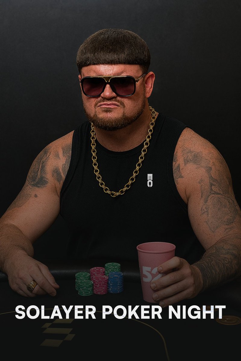 Join voice channel for Solayer Poker Night in 1hr ♠️

Stack chips, win roles, and be the final boss 

Log in: discord.gg/solayerlabs