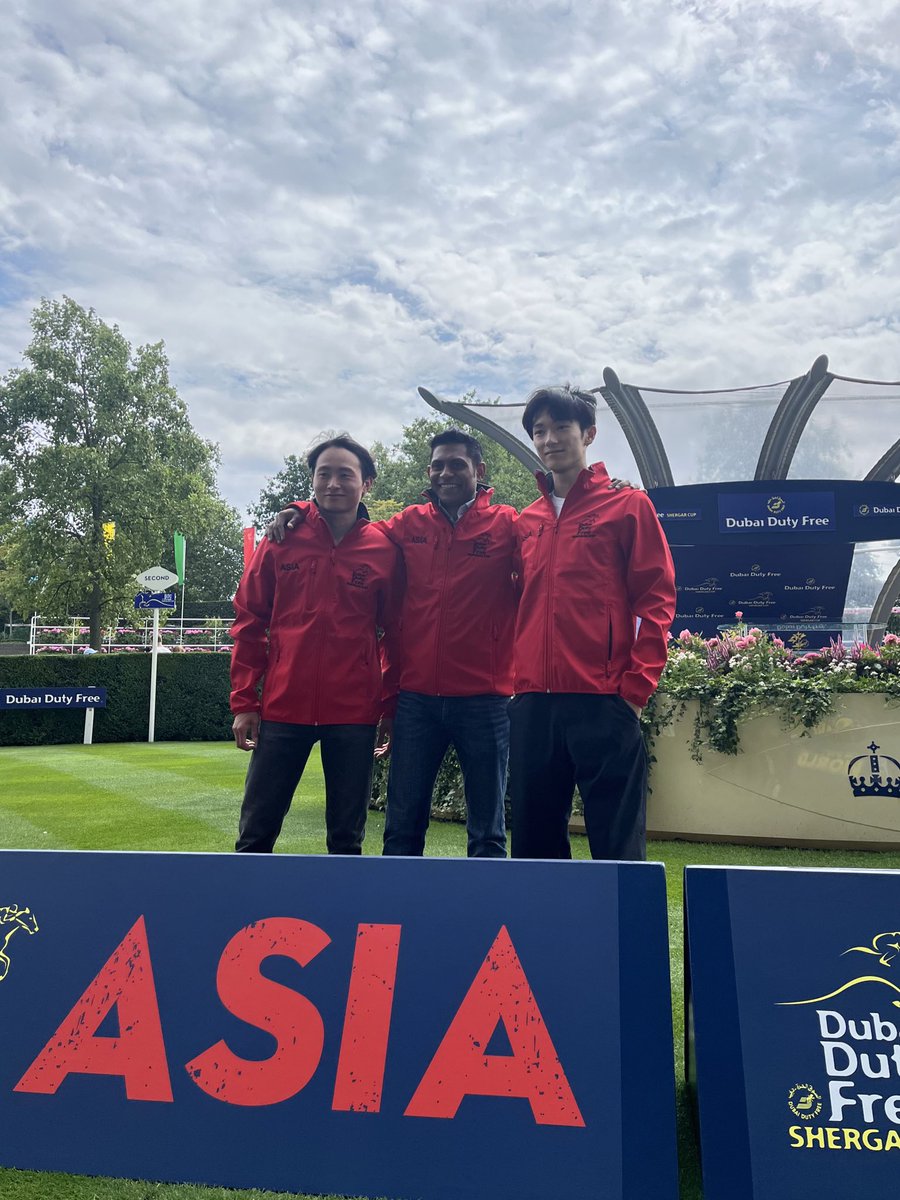 Shergar Cup ready! 🏆

<a href="/netkeiba/">netkeiba</a> | #競馬 #坂井瑠星 | <a href="/Ascot/">Ascot Racecourse</a>