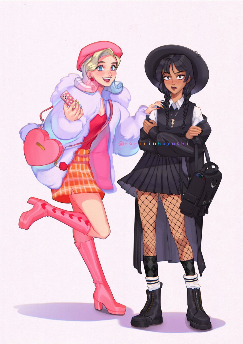 Oh, we are SO back 💖🖤 #Wednesday <a href="/wednesdayaddams/">Wednesday Addams</a>