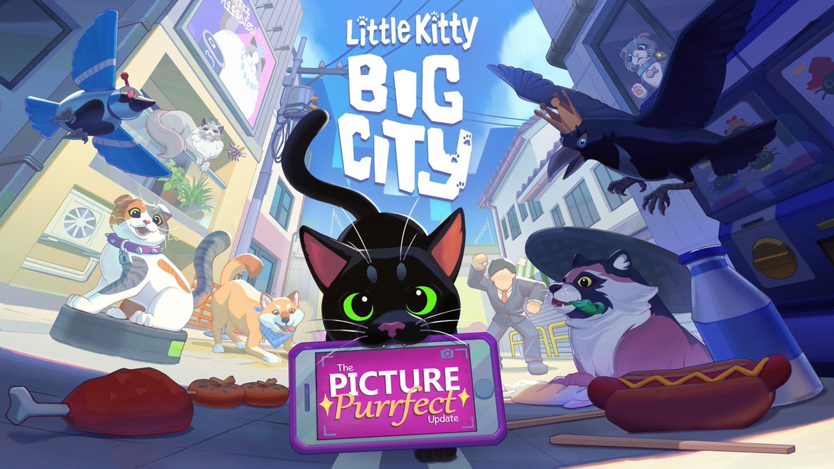 Little Kitty, Big City』に無料アップデートが登場。行動エリアが