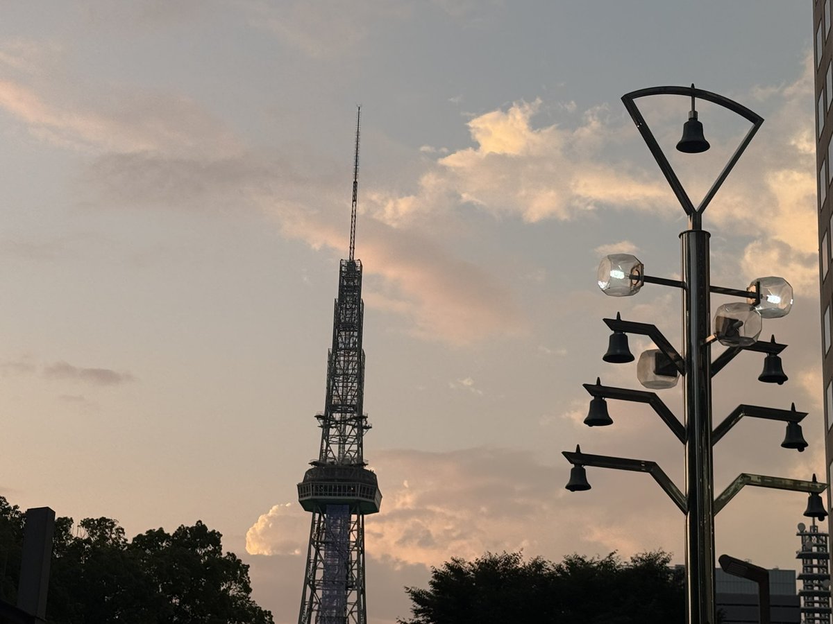 夏の夕方