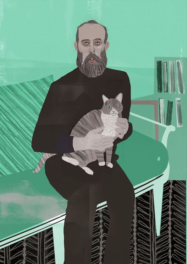 Cats on the bookshelf (@catsshelf) on Twitter photo 