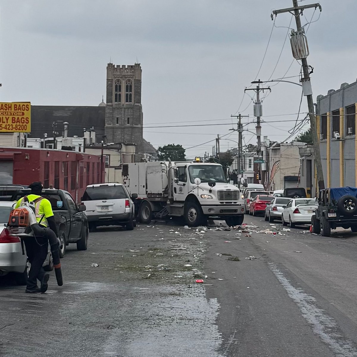PPD East Service Detail (@ppdeastservice) on Twitter photo Yesterday <a href="/PPDEastService/">PPD East Service Detail</a> performed a blitz in the <a href="/PPD24Dist/">PPD 24th District</a> and <a href="/PPD25Dist/">PPD 25th District</a> with <a href="/PhilaParking/">The PPA</a> <a href="/PhilaSanitation/">PhiladelphiaSanitation</a> and <a href="/PhillyCLIP/">CLIP</a>. Dozens of streets and sidewalks were cleaned and sanitized! 95 violations were issued. 84 vehicles were towed, including 4 that were in stolen Yesterday <a href="/PPDEastService/">PPD East Service Detail</a> performed a blitz in the <a href="/PPD24Dist/">PPD 24th District</a> and <a href="/PPD25Dist/">PPD 25th District</a> with <a href="/PhilaParking/">The PPA</a> <a href="/PhilaSanitation/">PhiladelphiaSanitation</a> and <a href="/PhillyCLIP/">CLIP</a>. Dozens of streets and sidewalks were cleaned and sanitized! 95 violations were issued. 84 vehicles were towed, including 4 that were in stolen
