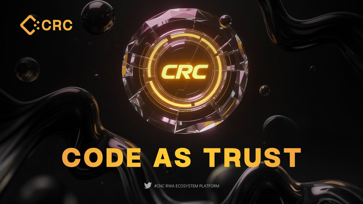 Smart contracts don’t lie — and neither should asset workflows.
<a href="/CRC_Global/">CRC</a> brings trustless execution to RWA markets through verifiable, auditable smart contract logic.
No intermediaries. Just code, compliance, and confidence.
 #RWA #CRC #Web3