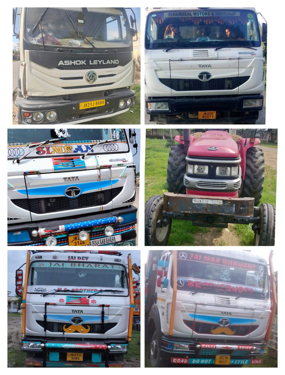 District Police Samba (@sambapolice) on Twitter photo Continuing its drive against illegal mining, Samba Police has seized six vehicles including five dumpers in the jurisdiction of PSs Ghagwal, Vijaypur and Samba which were being used for illegal transportation/mining of the construction material. <a href="/JmuKmrPolice/">J&K Police</a> <a href="/ZPHQJammu/">Zonal Police Media Centre- Jammu Zone</a> Continuing its drive against illegal mining, Samba Police has seized six vehicles including five dumpers in the jurisdiction of PSs Ghagwal, Vijaypur and Samba which were being used for illegal transportation/mining of the construction material. <a href="/JmuKmrPolice/">J&K Police</a> <a href="/ZPHQJammu/">Zonal Police Media Centre- Jammu Zone</a>